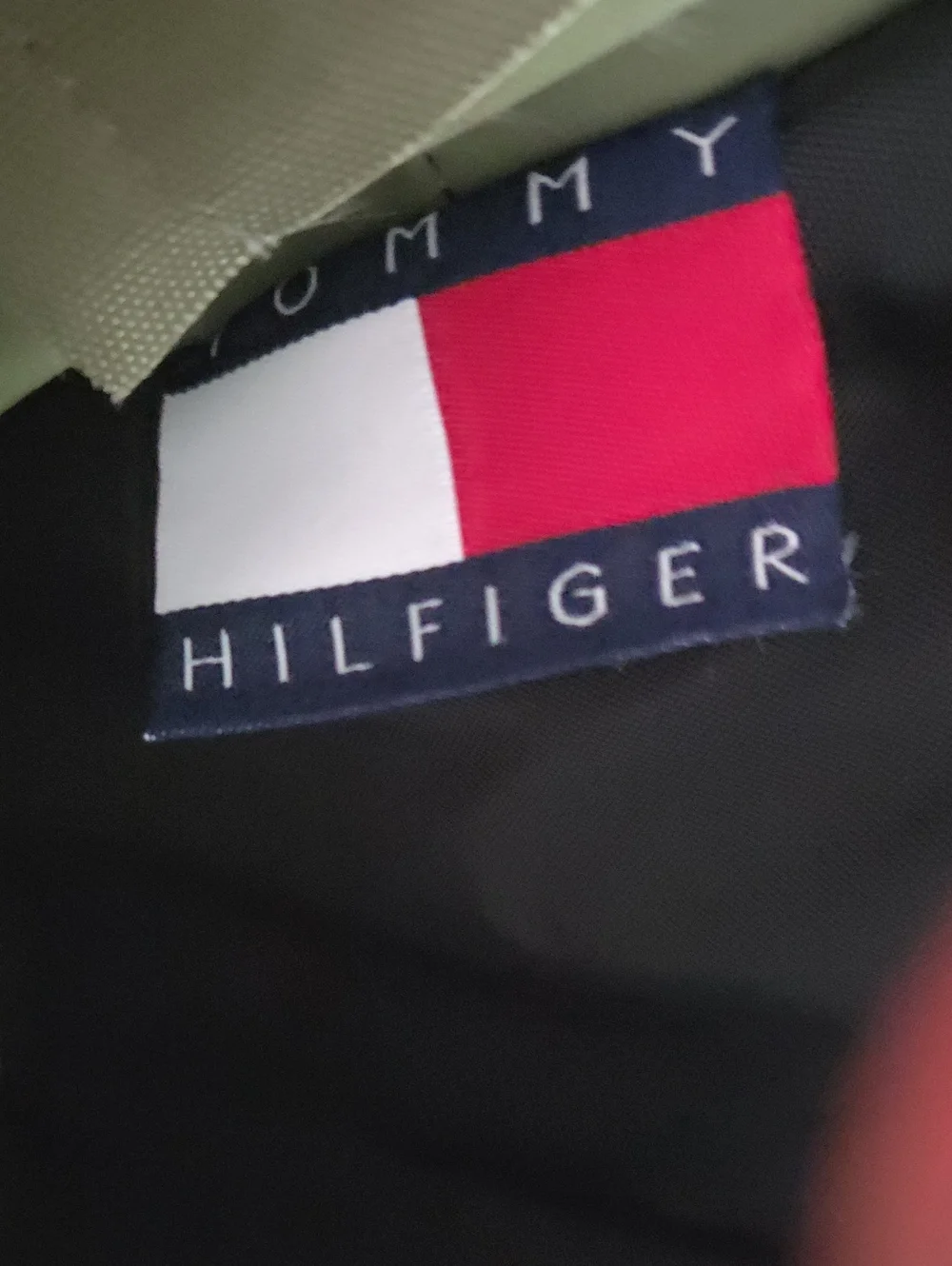 TOMMY HILFIGER, Laptop/Messenger Bag, in Green/Black, w/Shoulder Strap & Handle